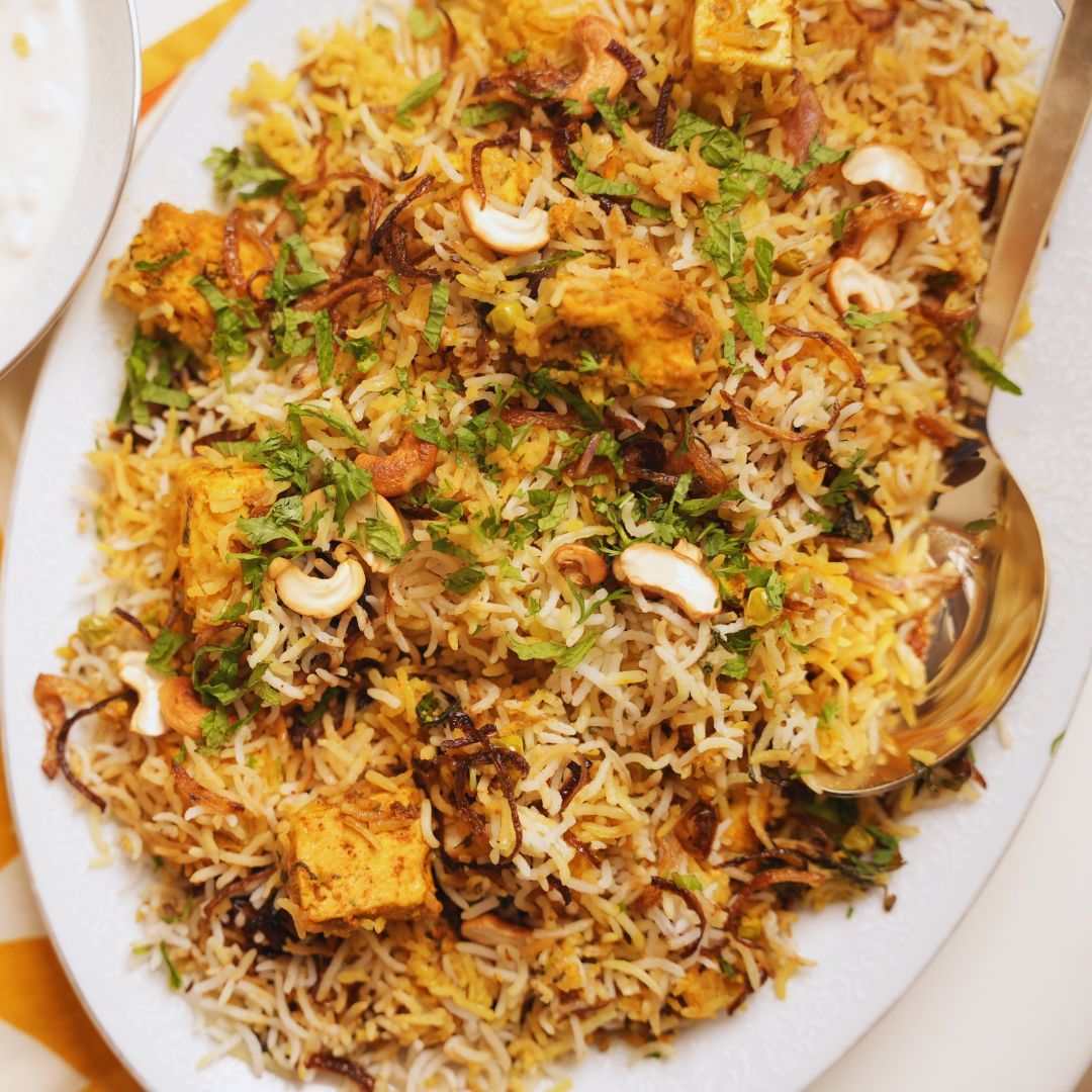 Paneer Dum Biryani