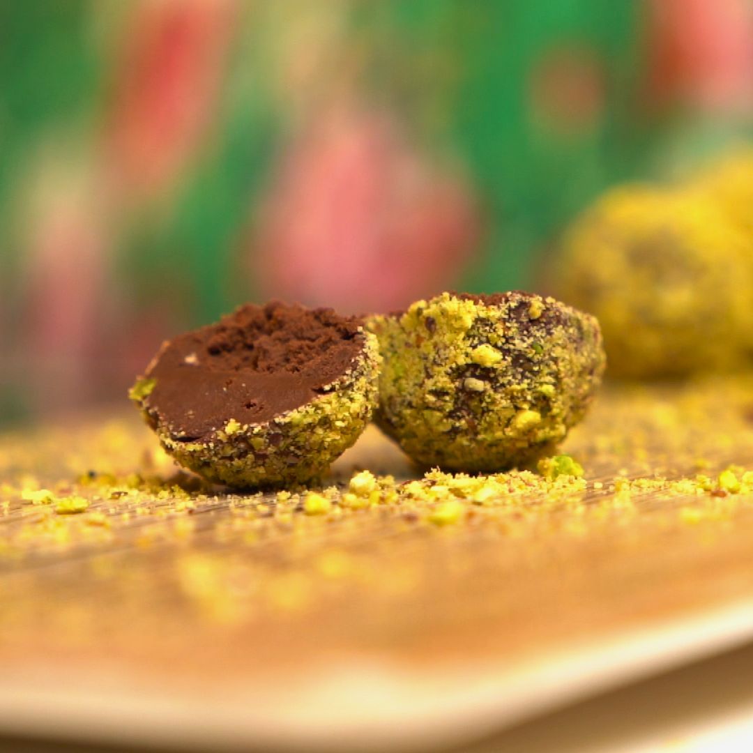 Mint & Pistachio Treats