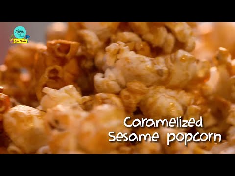 Caramelized Sesame Popcorn