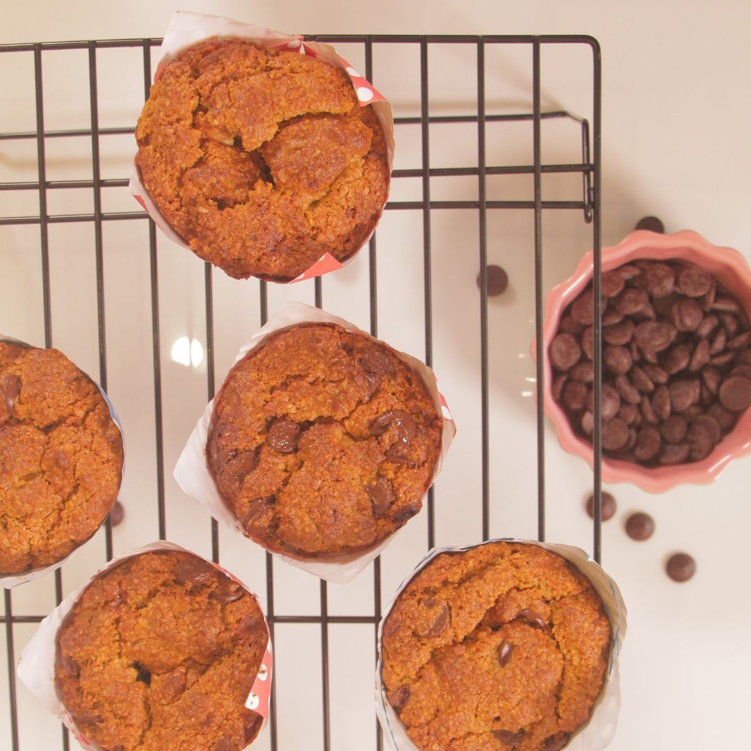 Banana & Chocolate Muffins