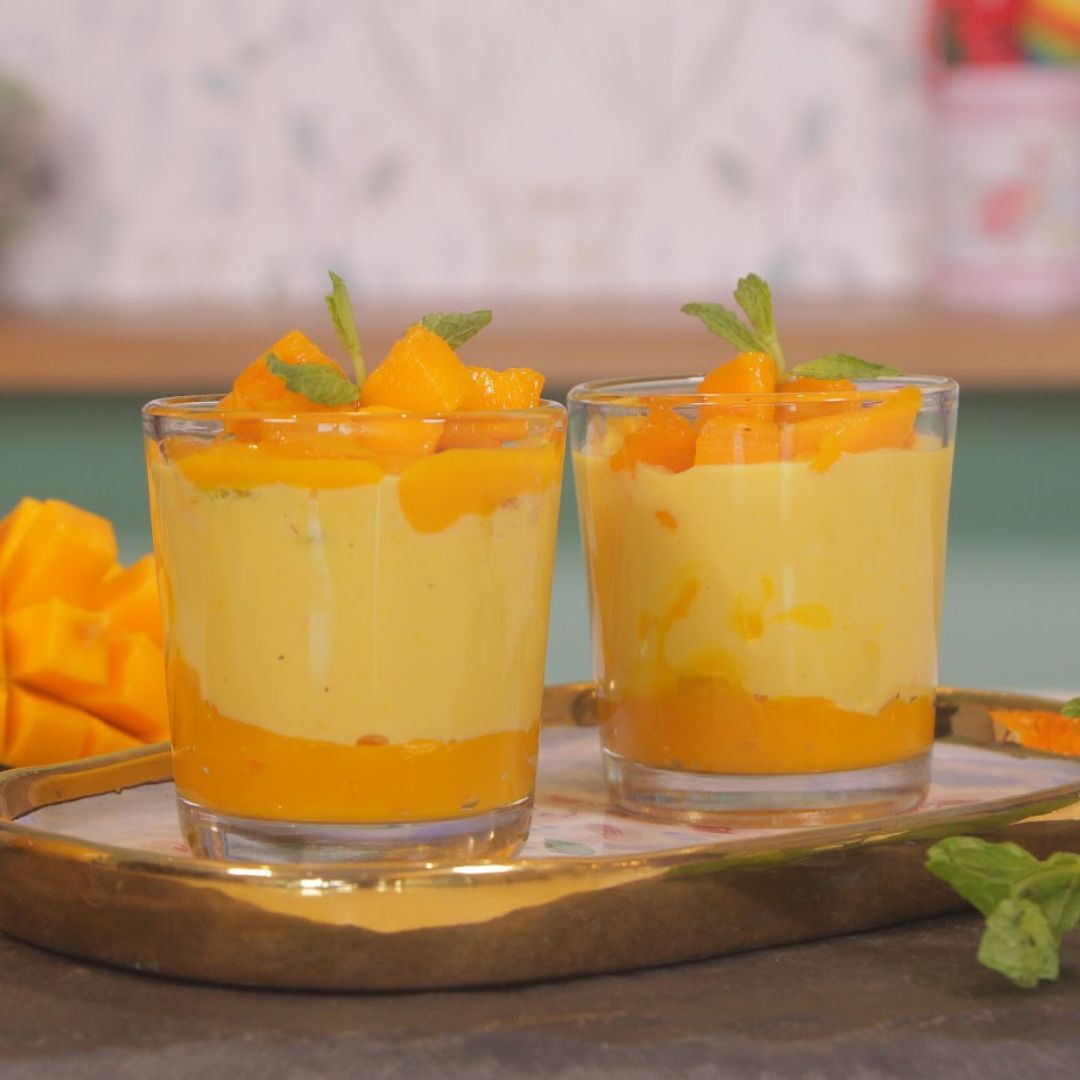 Mango Custard Recipe