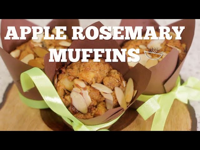 Apple and Rosemary Muffins