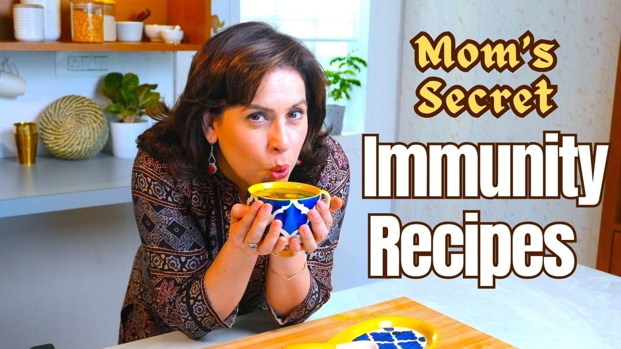 Besan Sheera, Chicken Soup & Immunity Boosting Shot