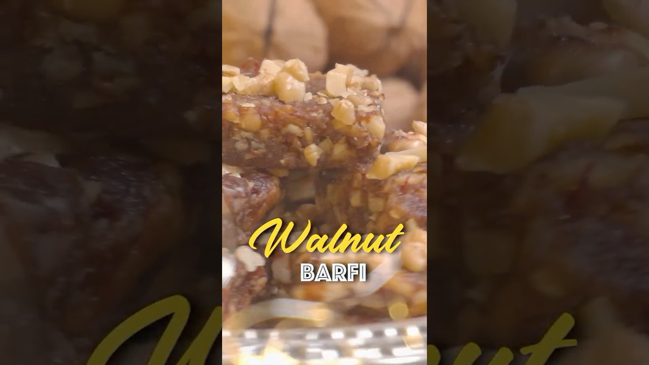 Walnut Coconut Date Mithai