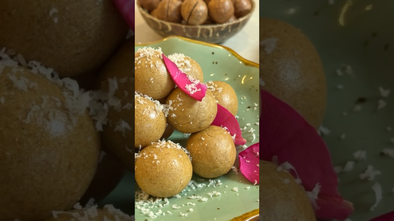 Rajgira Macadamia Laddoo