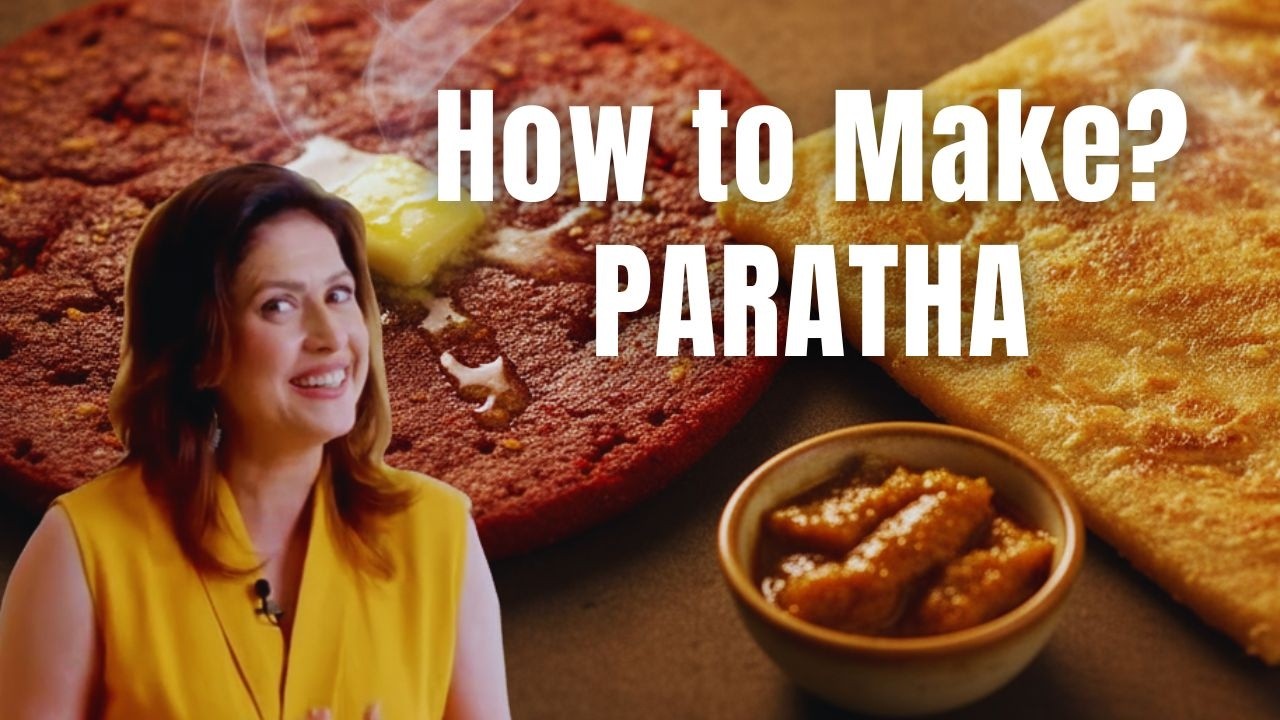 How To Make Paratha (2 Ways) In 15 Minutes! Ajwain Paratha + Beetroot Paratha | Recipes in English