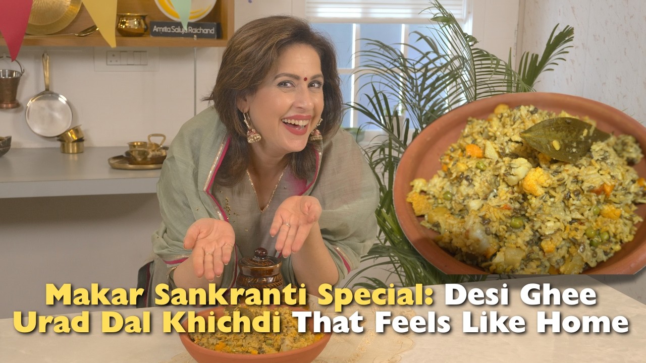 Urad Dal Khichdi (Traditional Winter One-Pot Meal)