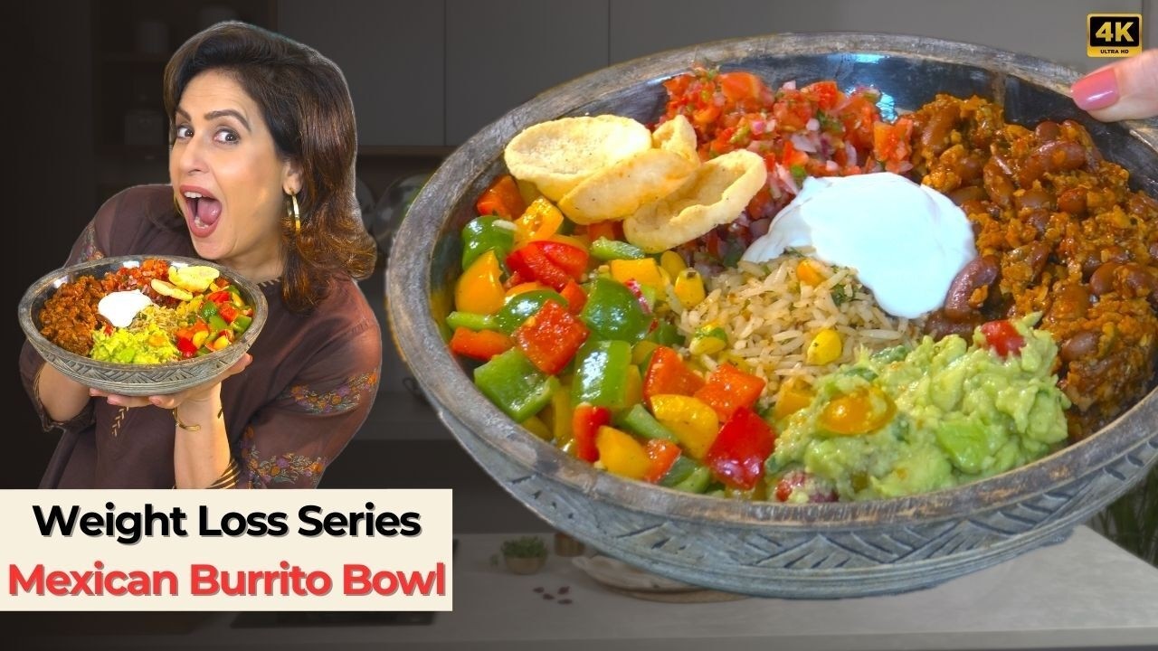 The Ultimate Vibrant Mexican Burrito Bowl (Healthy & Protein-Rich)