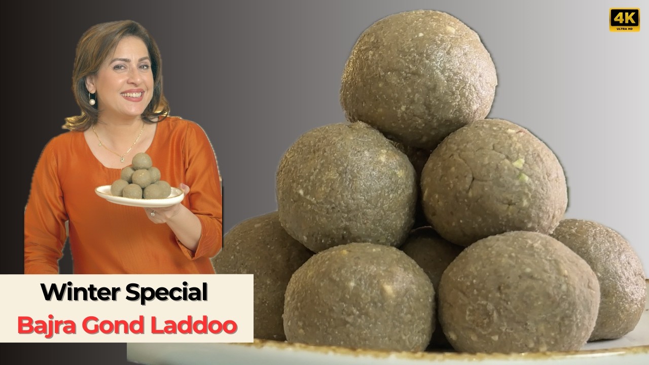 Gond Millet Laddus (Energy-Boosting Bajra & Edible Gum Truffles)