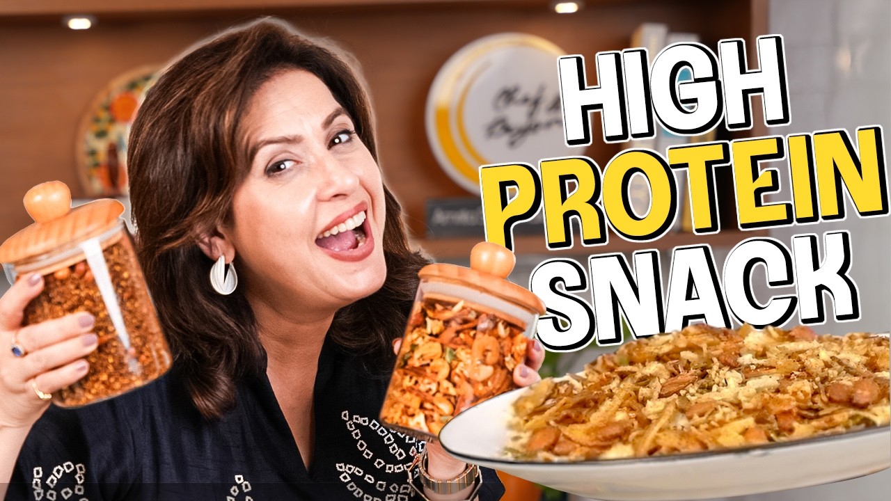 Protein Crunch Jar (High-Protein Roasted Soya Snack Mix)